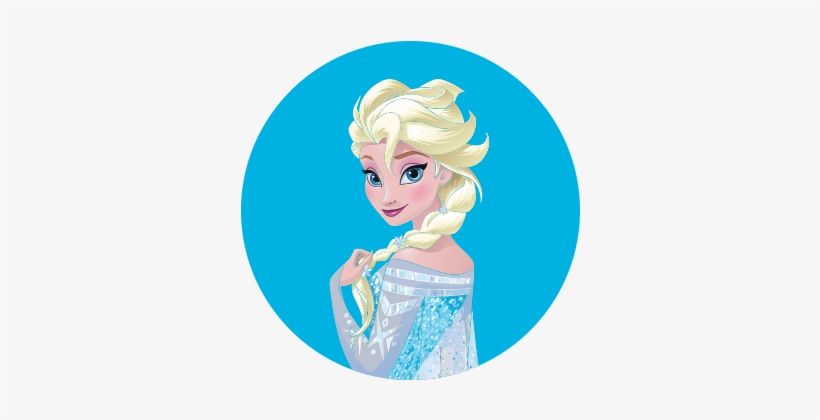 Disque Azyme - Elsa La Reine Des Neiges, transparent png