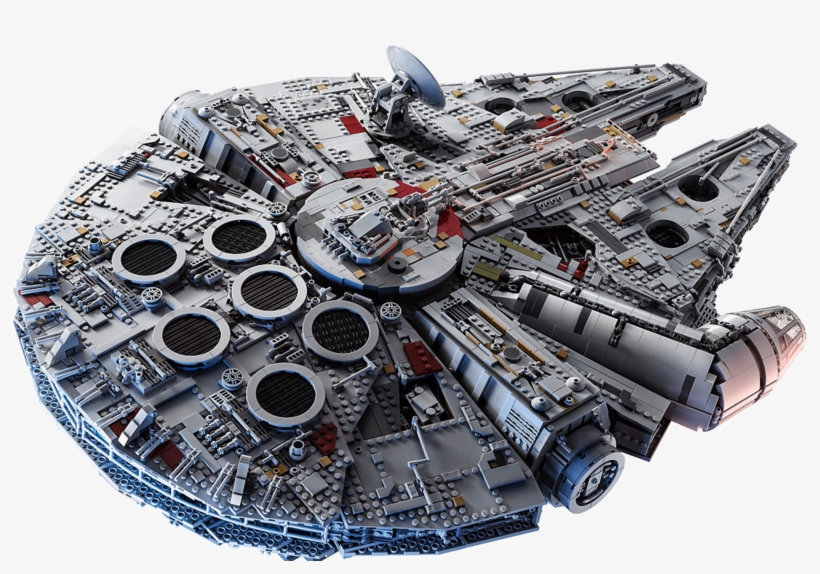 Millennium Falcon Star Wars Download Png Image - Lego Millennium Falcon 75192 Review, transparent png