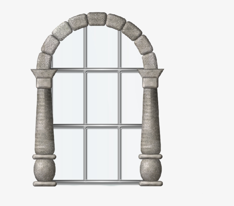 Castle Window Png, transparent png