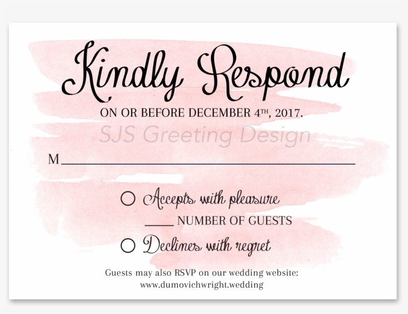 Kc Water Color Invitation Kc Water Color Response - Fotografa, transparent png
