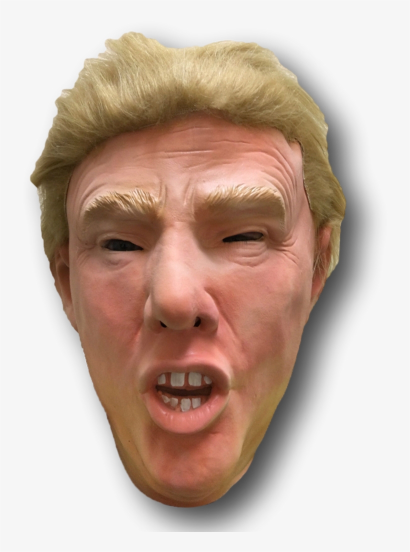 Donald Trump Mask Deluxe - Mask, transparent png