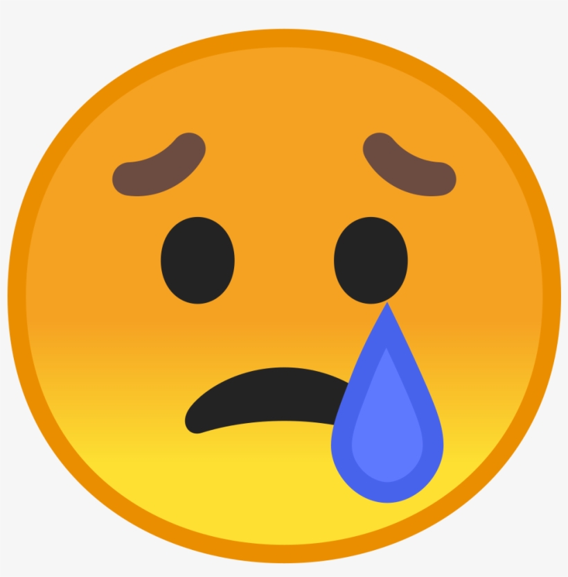 Download Svg Download Png - Crying Face, transparent png