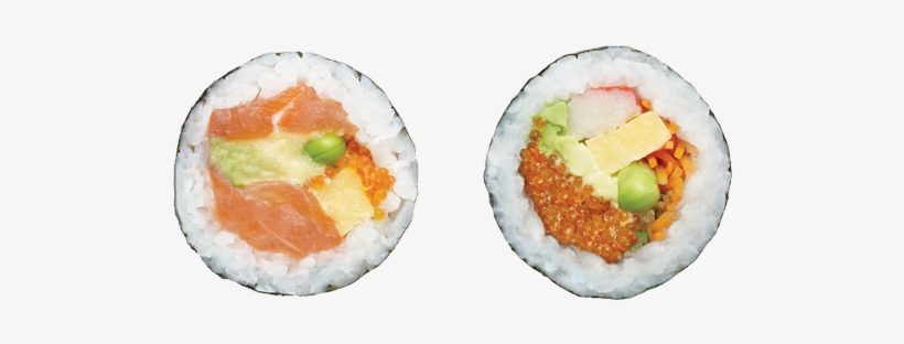 Sushi Png Transparent Image - Sushi Roll Top View Png, transparent png