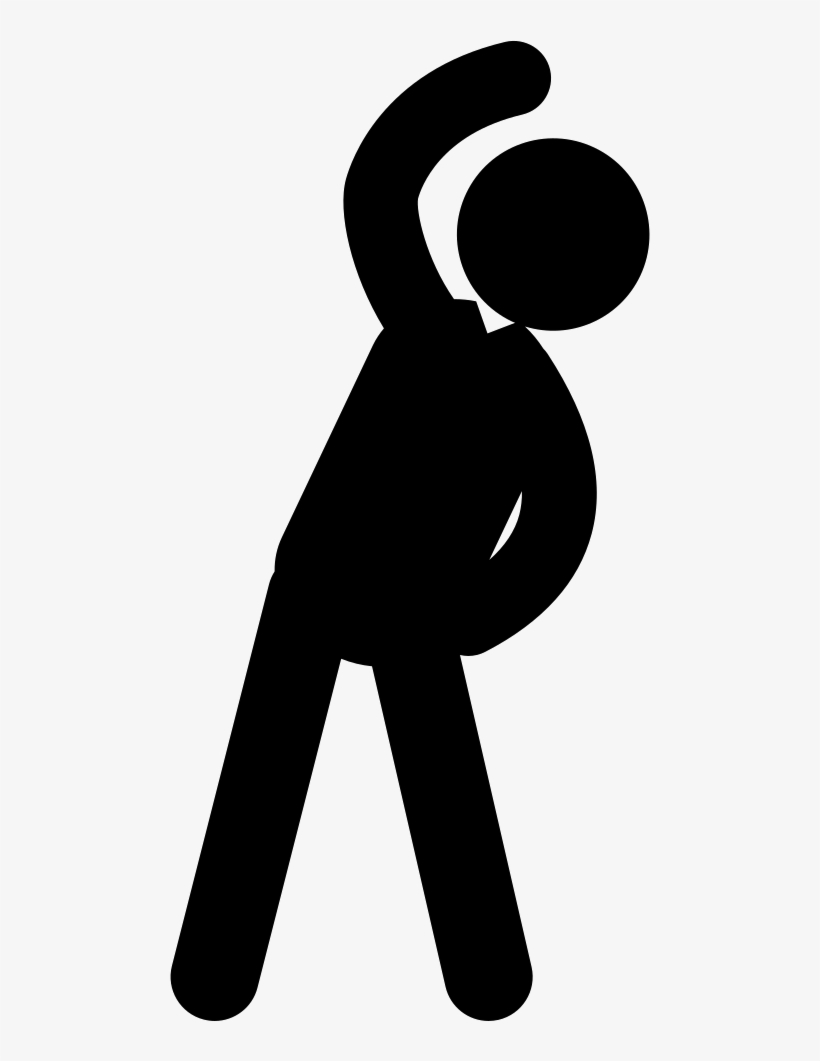 Clip Library Stock Man Practicing Exercise Png Free - Exercise Symbol Png, transparent png