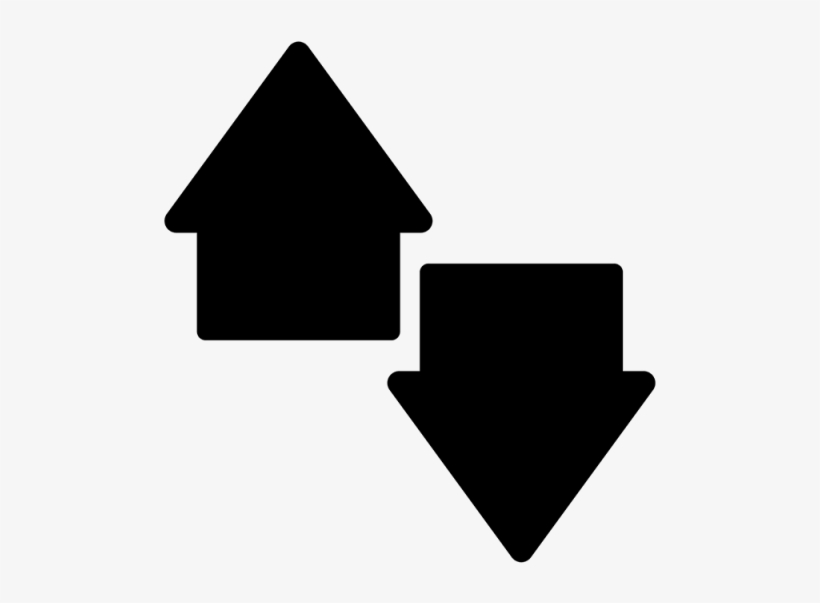 Arrow Icon In Flat Style - Icon, transparent png