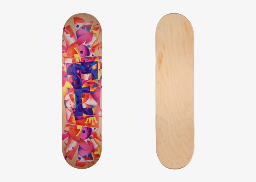 Skateboard Deck Png, transparent png