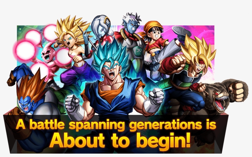 A Battle Spanning Generations Is About To Begin - Dragon Ball Super Cross World, transparent png