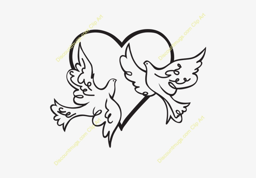 Turtle Dove Clipart - 22 Romantic Songs For The Harp (arr Woods Sylvia) By, transparent png