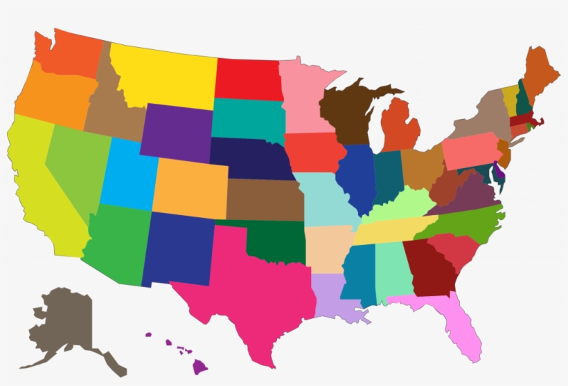 Us Map Clipart Transpatent Map Data, transparent png