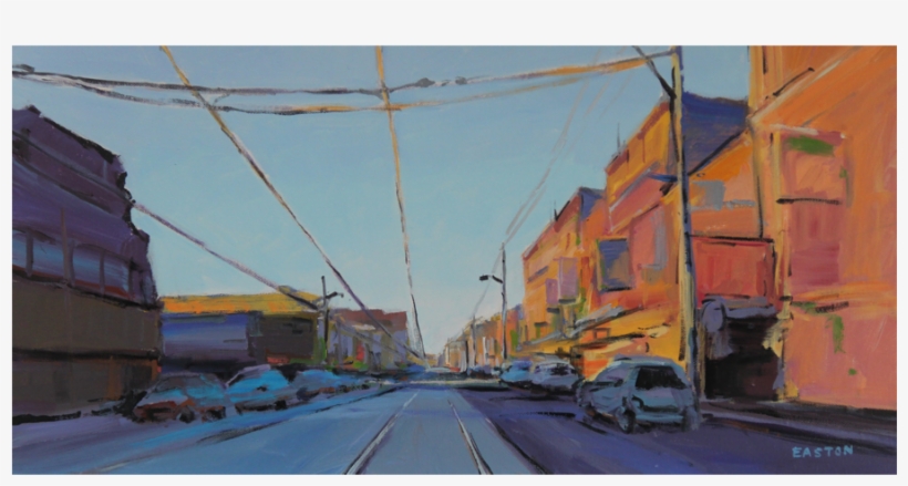 Downtown Sunshine Painting - Painting, transparent png