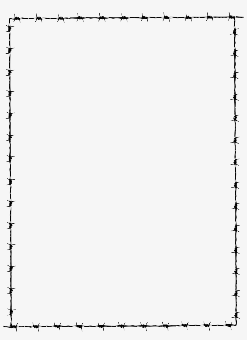 This Free Icons Png Design Of Barbed Wire Border, transparent png