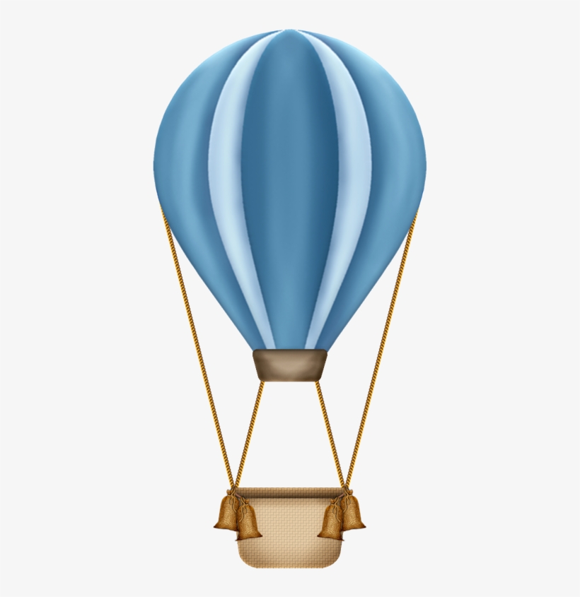 Imágenes De Globos Aerostáticos - Blue Hot Air Balloon Png, transparent png