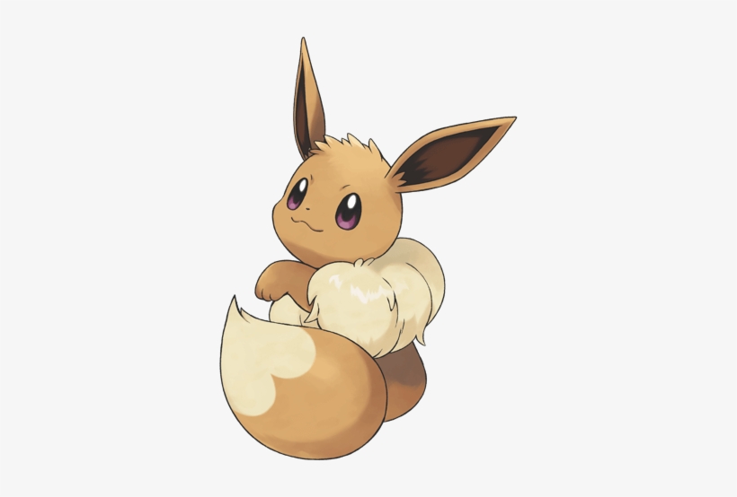 But If You Get A Female Eevee As Your Partner, You'll - Pokemon Let's Go Female Eevee, transparent png