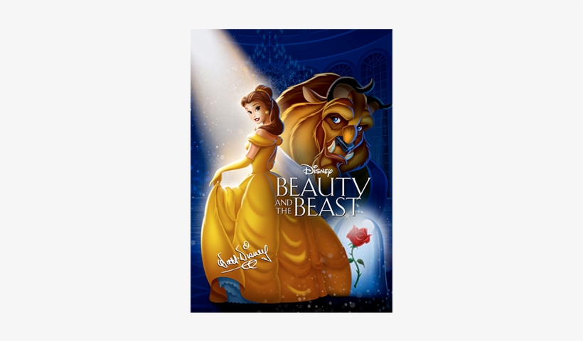 Beauty & The Beast: 25th Anniversary Edition Blu-ray, transparent png
