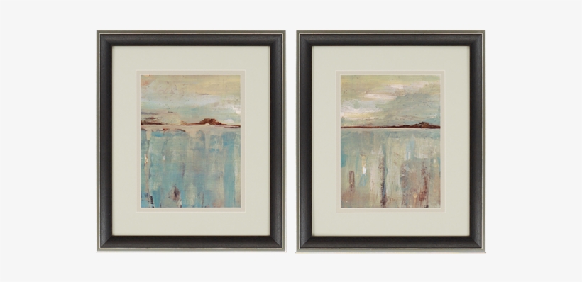 Horizon Pk/2 - Horizon Artwork, Set Of 2, 22"x26", Silver, Posters,, transparent png