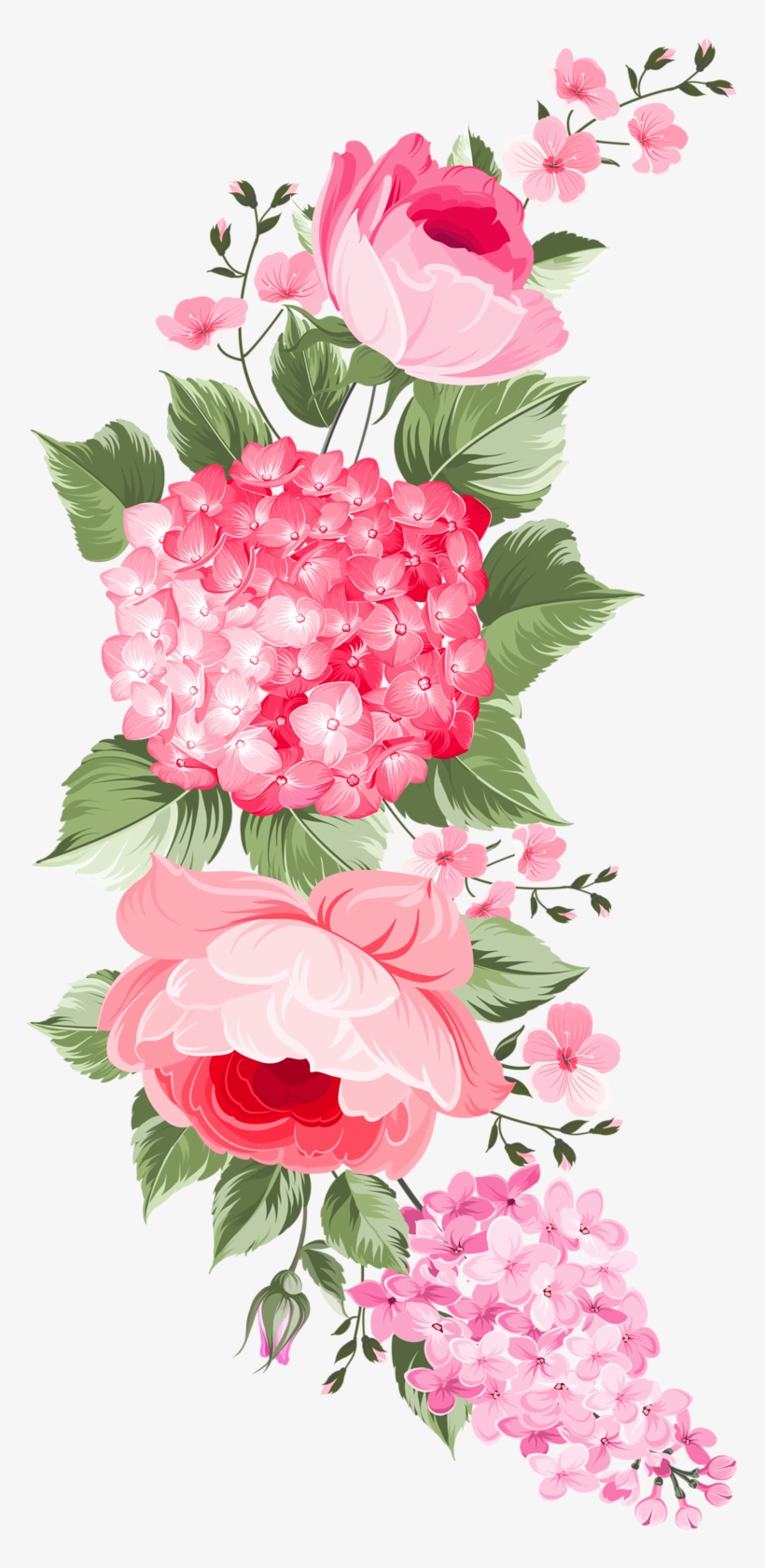 Фото, Автор Olga-schefer2011 На Яндекс - Vintage Flowers Label Png, transparent png