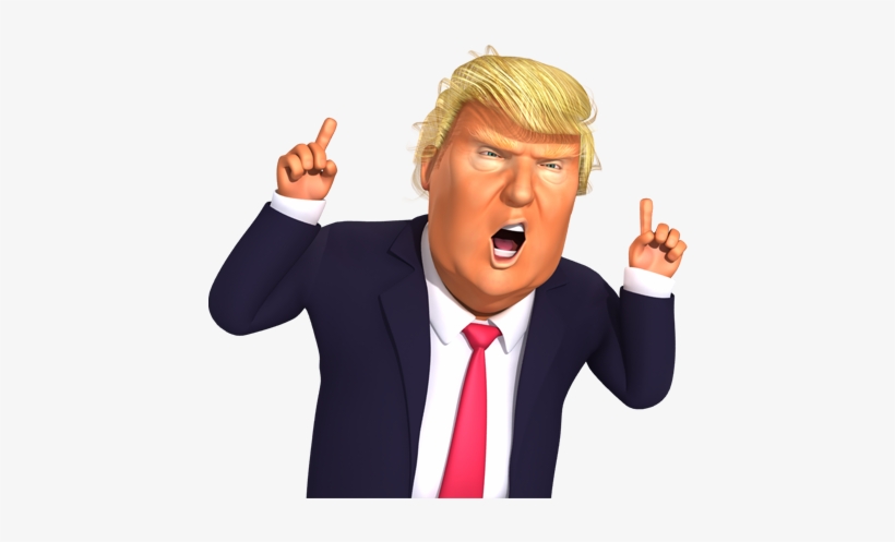 Donald Trump Png Images Free Download - Cartoon Characters Of Trump, transparent png