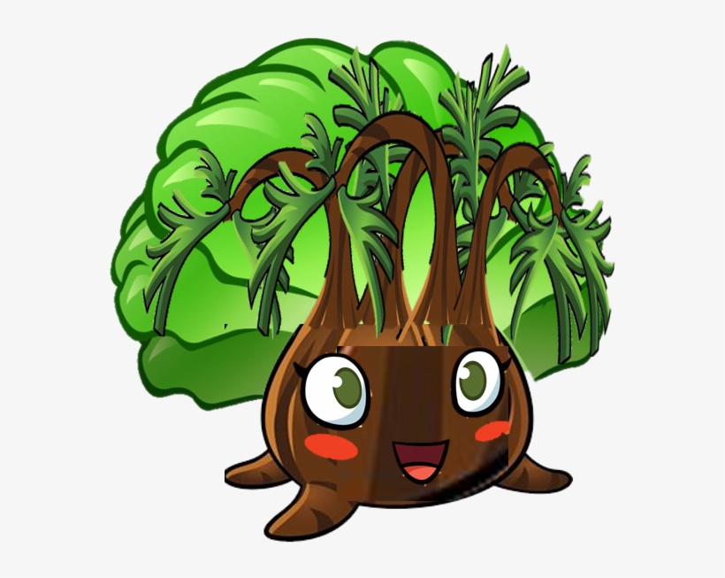 Pvzaw Shrub - Plants Vs. Zombies, transparent png