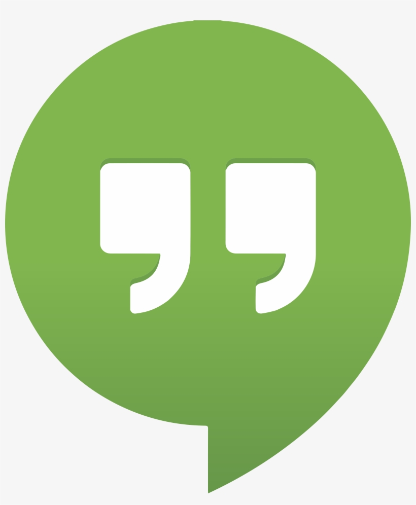 Google Hangouts Logo Png Transparent - Google Hangouts Logo, transparent png