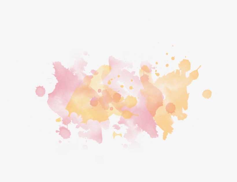 Watercolors - Journal Daily: Orange And Red Watercolor, Lined Blank, transparent png