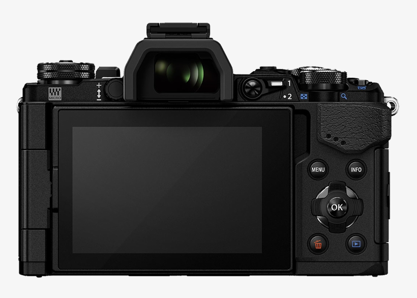 Olympus Om D E M5 Mark Ii - Om D E M10 Mark Iii Screen, transparent png