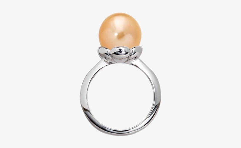 South Sea Pearl Ring - Engagement Ring, transparent png