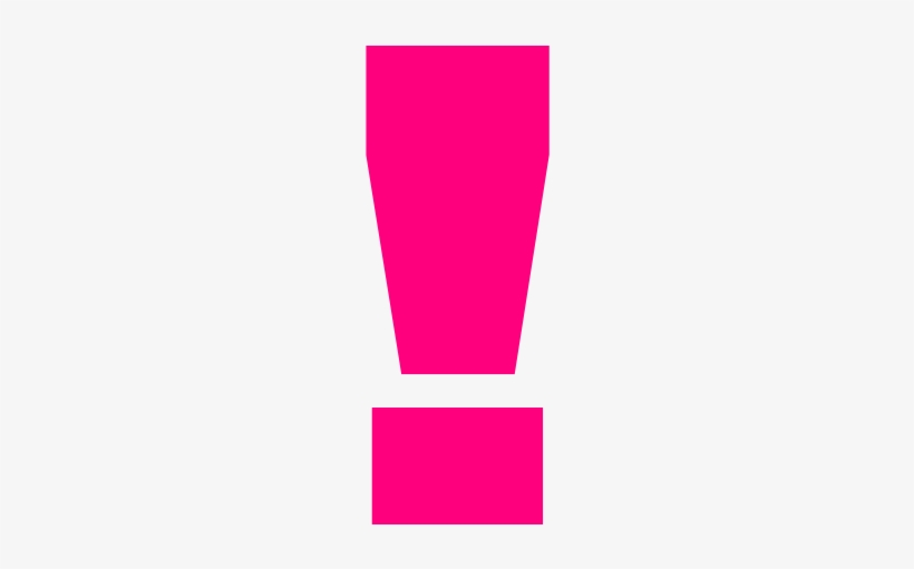 You Are Invited To The Annual General Information Session - Pink Exclamation Mark Png, transparent png
