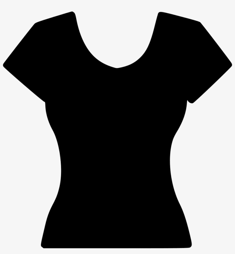 Fashion Cloth Womens Tshirt Top Tunic Svg Png Icon - Active Shirt, transparent png
