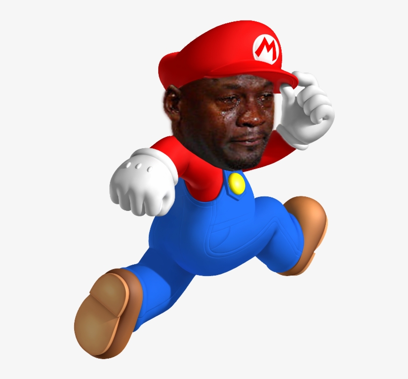 Michael Jordan Crying Png Freeuse Stock - Super Mario 3d Land, transparent png