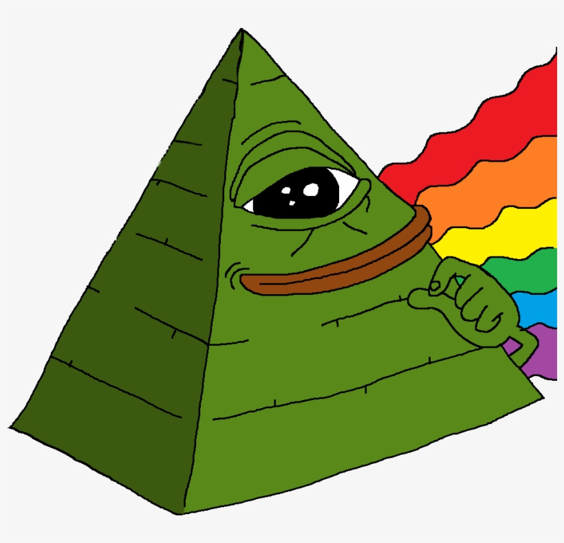 Download - Pepe Illuminati, transparent png
