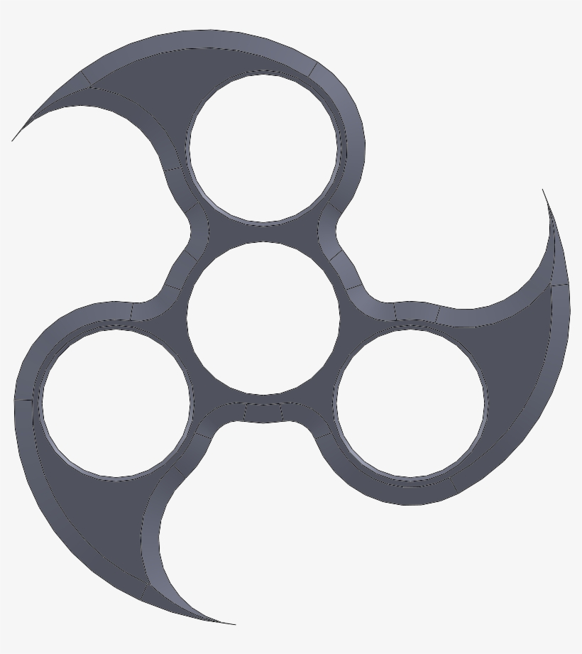#0003 Tri Spinner 9 Nickels Required Created By S - Weapon, transparent png