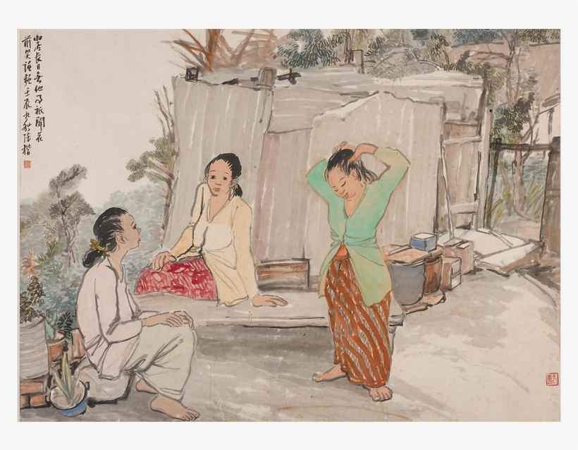 Relive Singapore's Yesteryear Through Iconic Chinese - Chen Chong Swee Artworks, transparent png