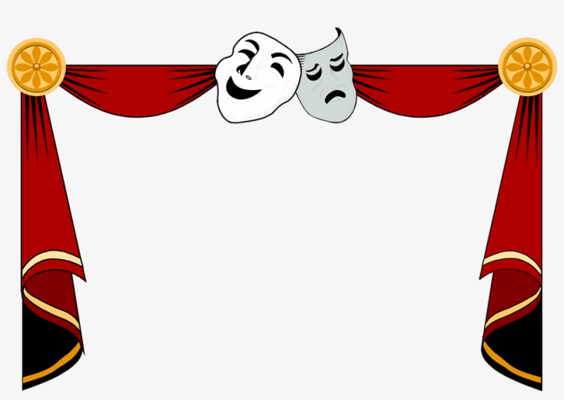 Theater Stage Clipart Theater Stage Clipart 27 Coloring - Theater Clipart, transparent png