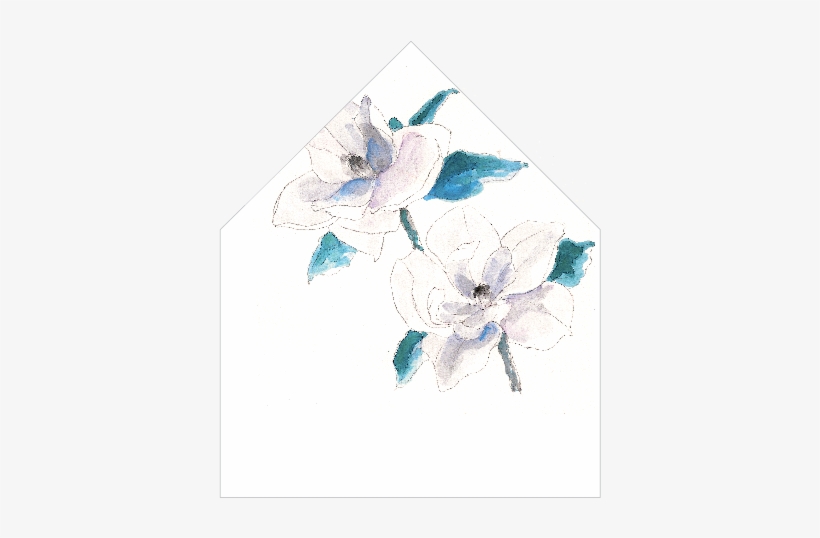 Floral Painting - Gardenia, transparent png