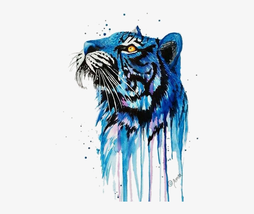 Report Abuse - Tatuagem Feminina De Tigre, transparent png
