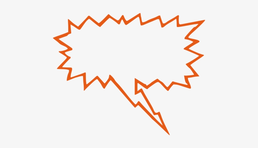 Comic Bubble Png Transparent Image - Comic Text Box Png, transparent png