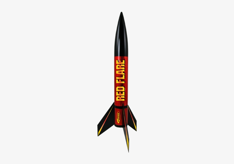 D-es1954 - Estes Rocket Kit - Red Flare E2x, transparent png