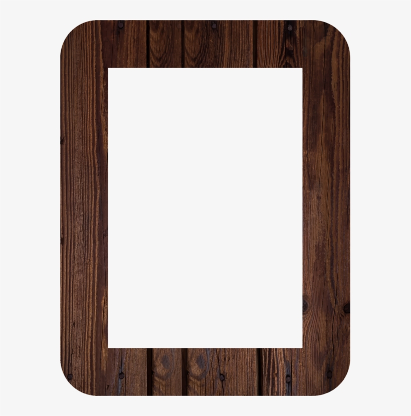 Picture Frames Wood Mirror Tree Drawing - Wooden Picture Frame Clipart, transparent png