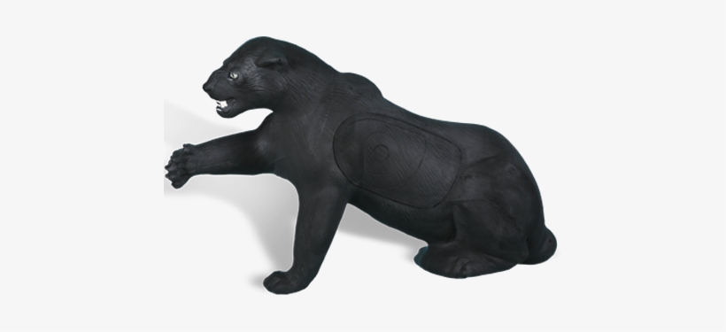 Black Panther - Rinehart Black Panther 3-d Foam Archery Target Replacement, transparent png