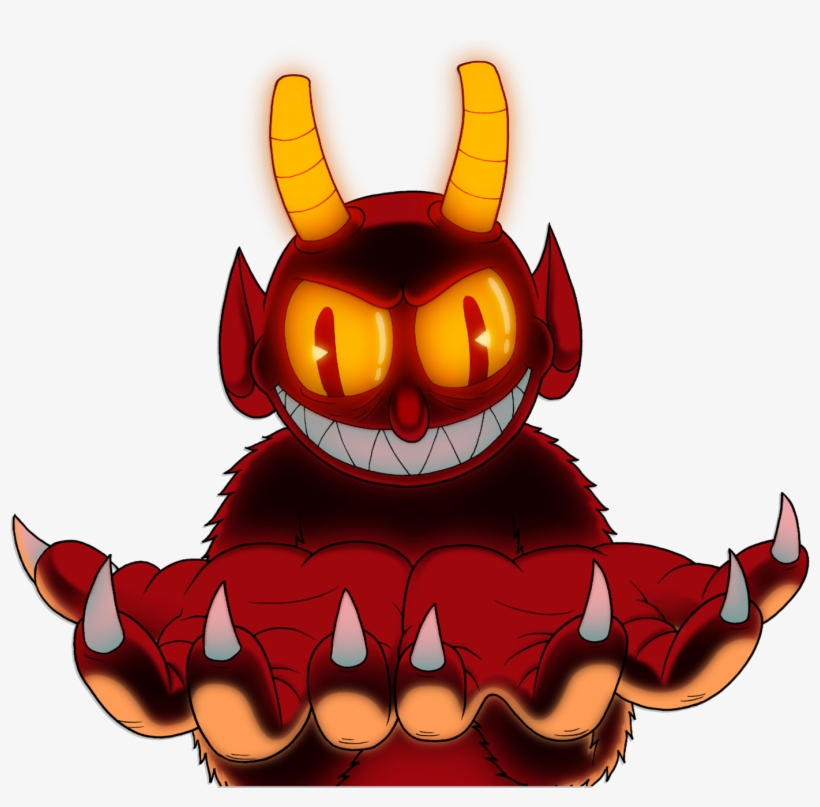 The Devil Png - Devil Cuphead, transparent png
