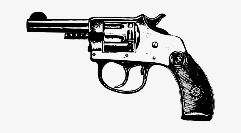 Revolver, Handgun, Western, Pistol, Gun, Six Shooter - Handgun, transparent png