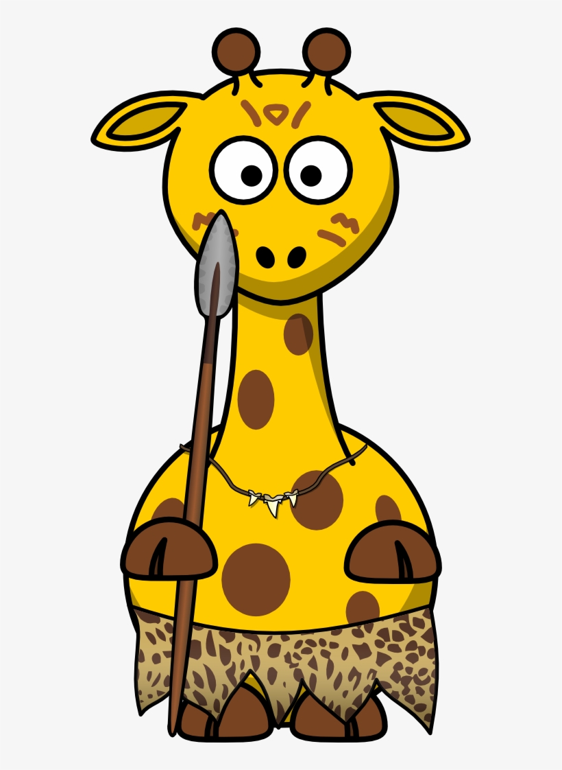 Giraffe Wild - Cartoon Giraffe, transparent png