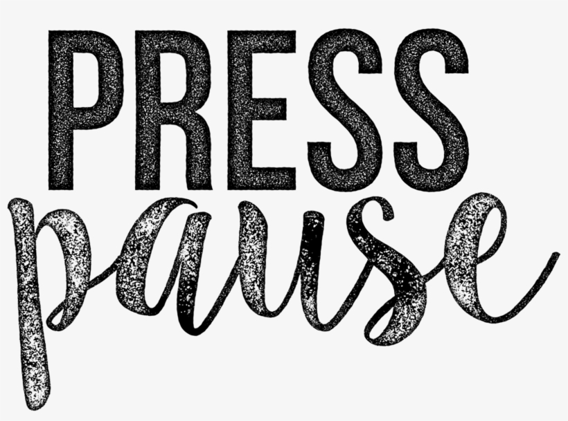 Press Pause - ” - Business Book Cover, transparent png