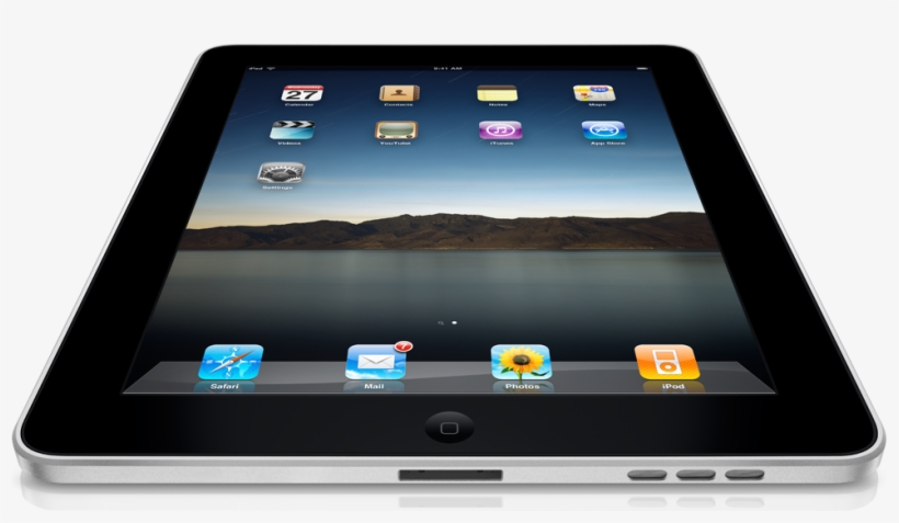 Apple Tablet Png Image - Ipad First Generation, transparent png
