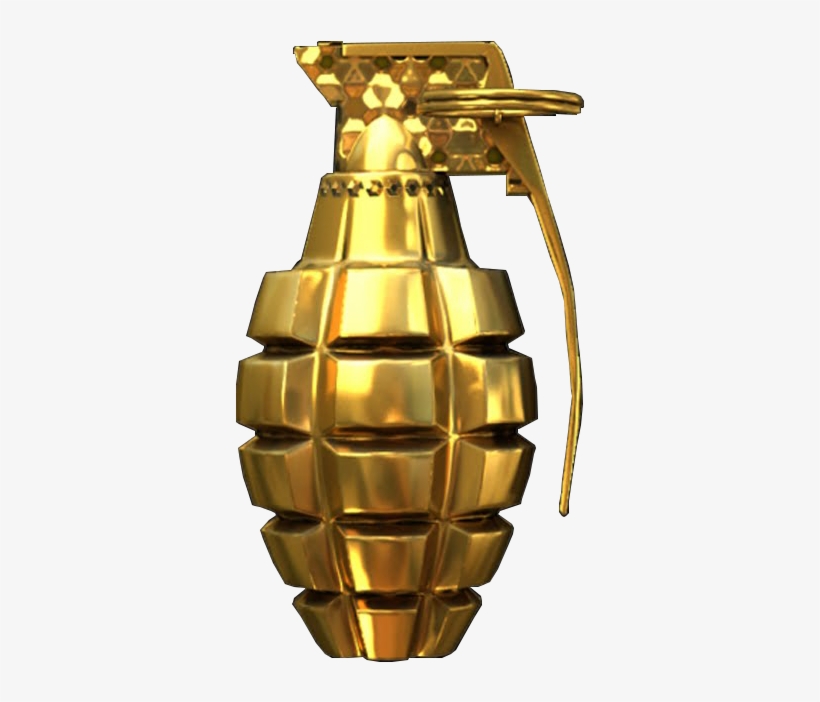 Grenade Transparent Gold - Brass, transparent png