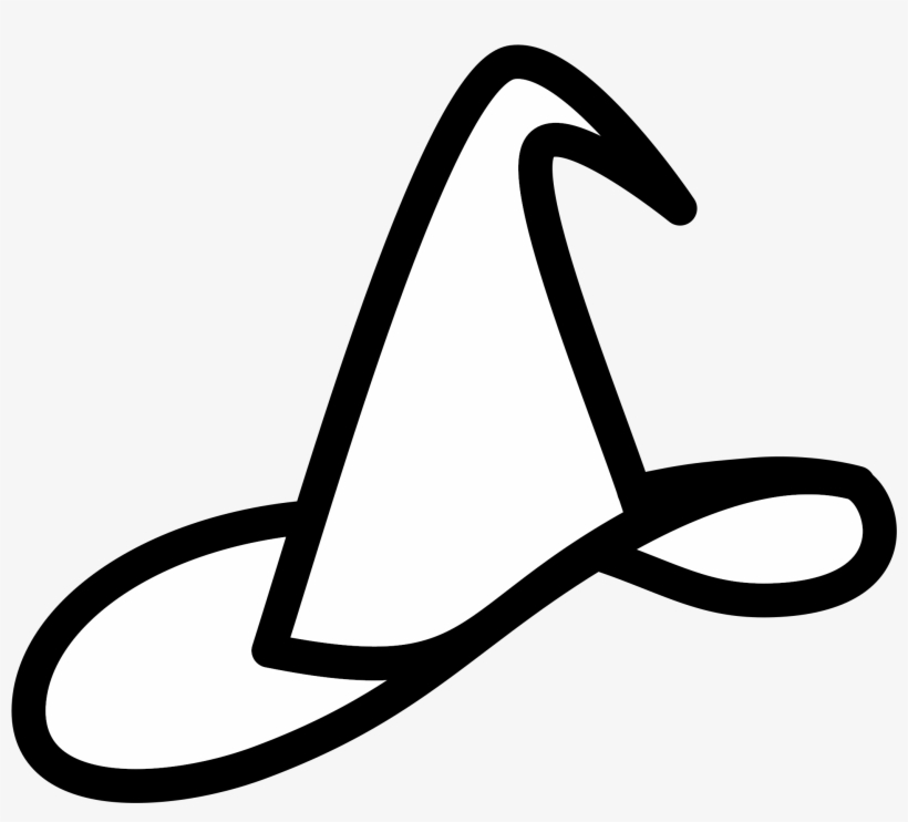 This Free Icons Png Design Of Wizard's White Hat, transparent png