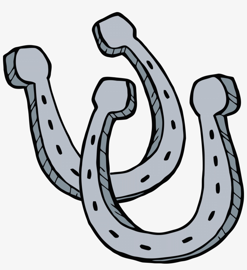Cute Horseshoe Clipart - Clip Art Horseshoes, transparent png