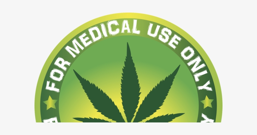 Cbd For Pain - Set 4 For Medical Use Only Marijuana Leaf 3" Sew On, transparent png