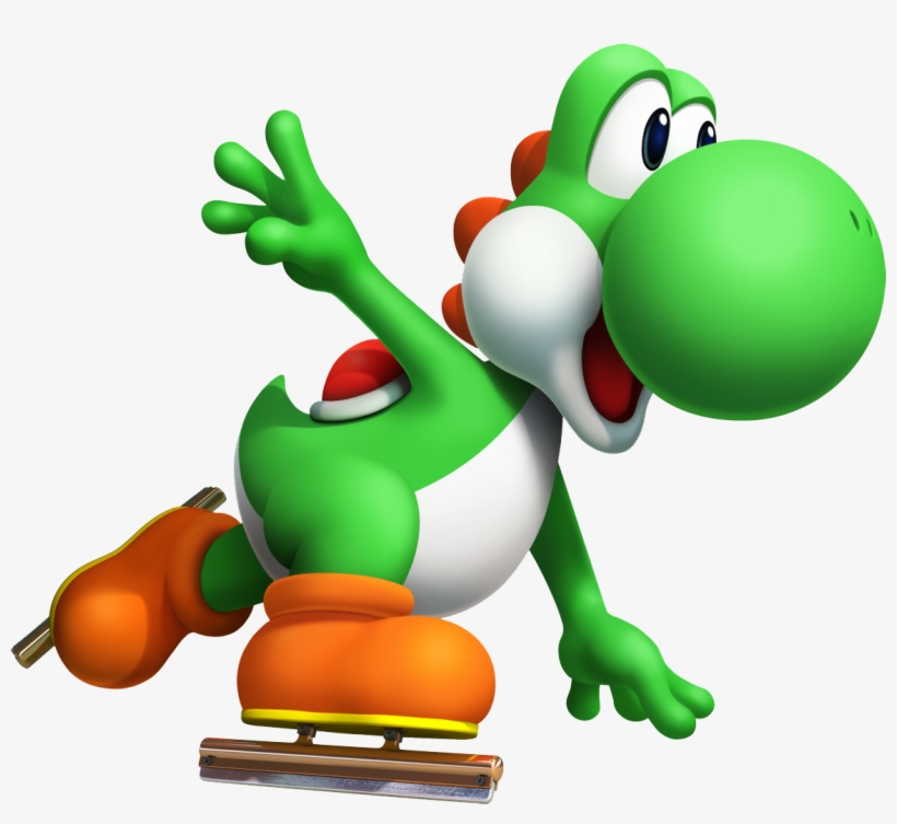 Yoshi Transparent Png - Sonic At The Olympic Winter, transparent png