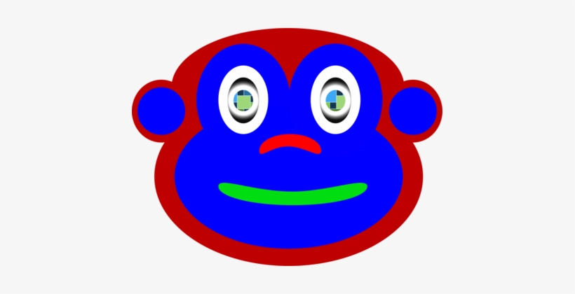 Smiley Curious George Emoticon Cartoon - Clip Art, transparent png